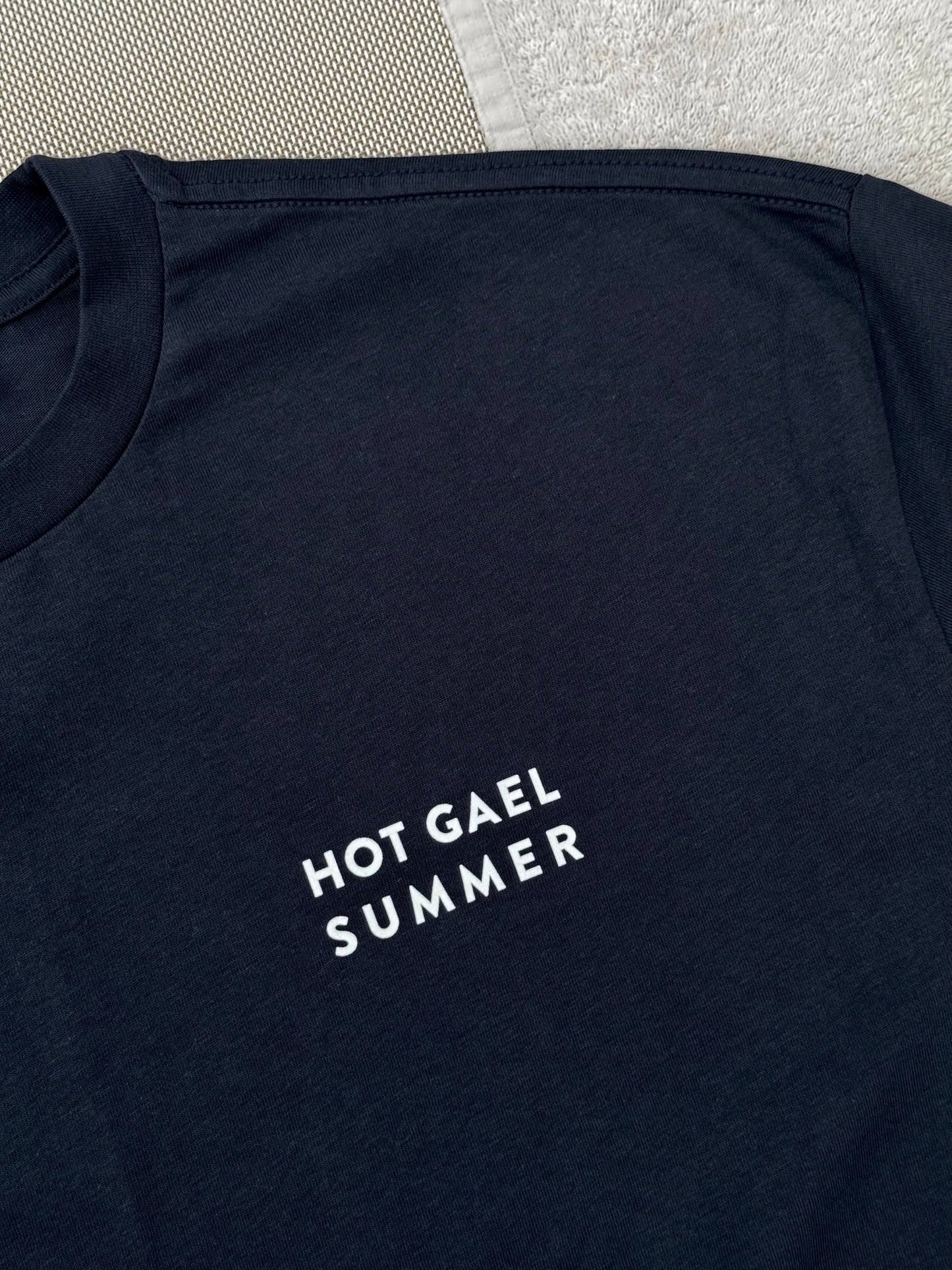 Hot Gael Summer Oversized T-Shirt in Slate Blue