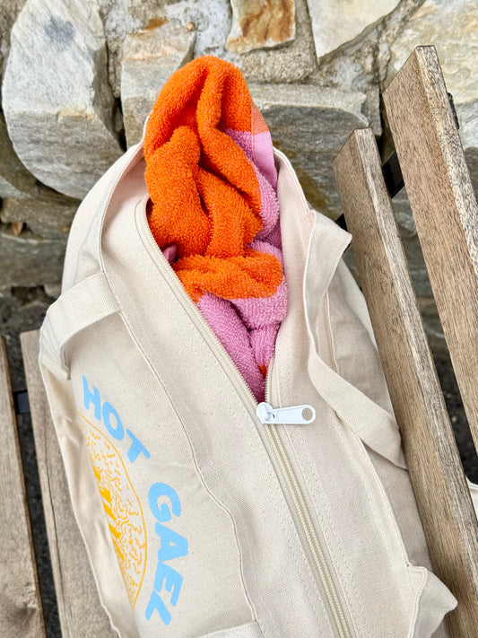 Hot Gael Summer | Heavyweight Cotton Tote with Zip