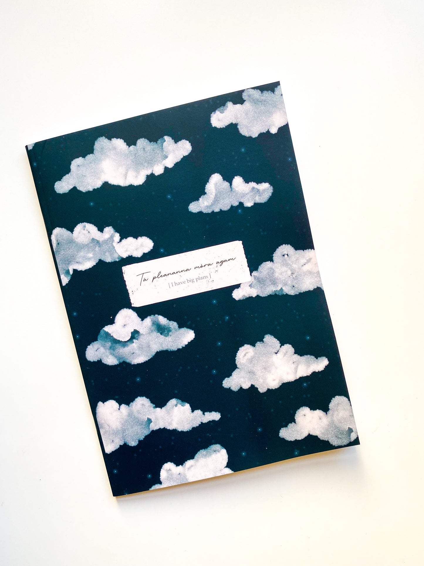 Leabhar Nótaí A5 - A5 Notebook as Gaeilge