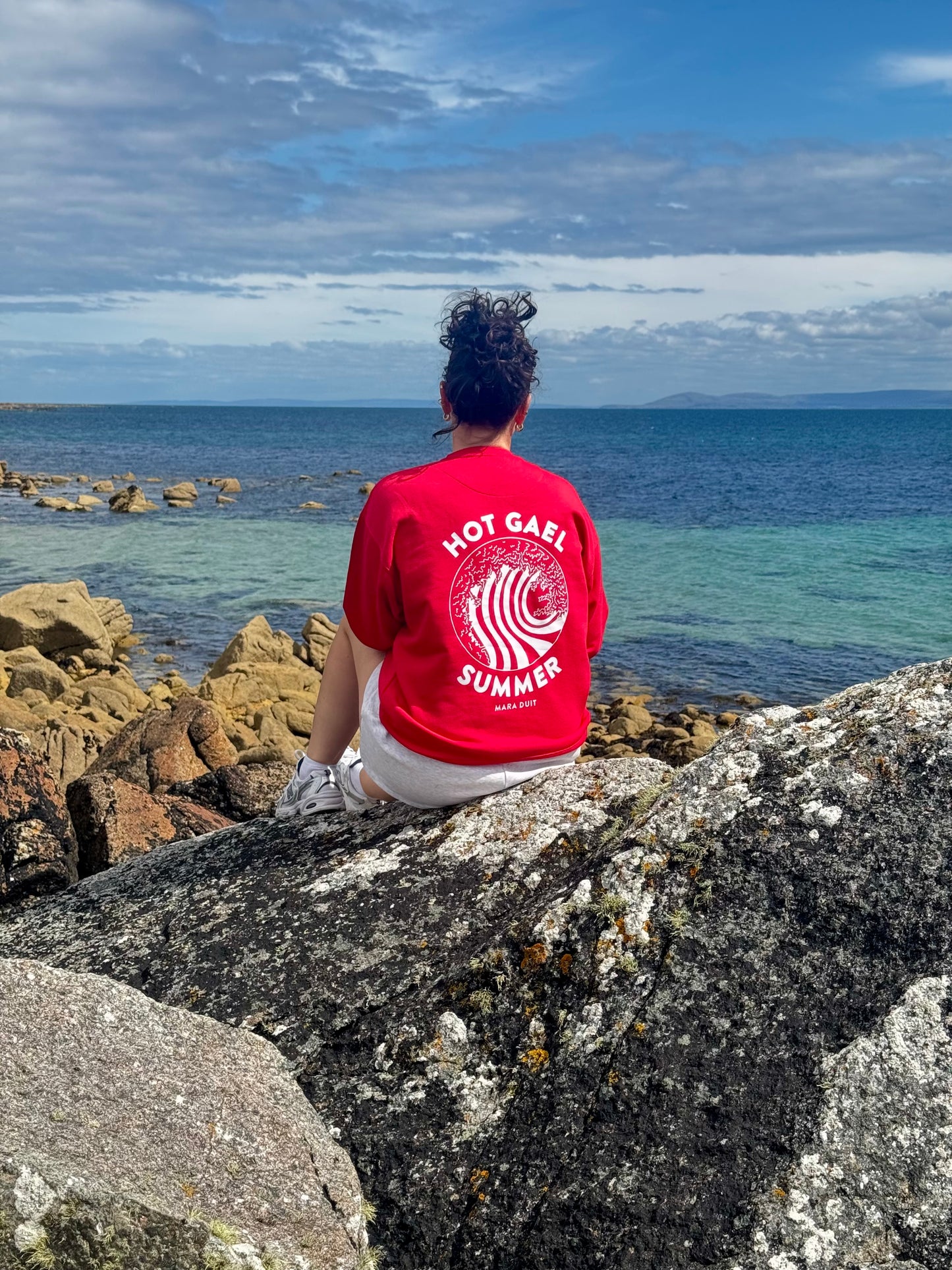 Red Hot Gael Summer Unisex Sweatshirt