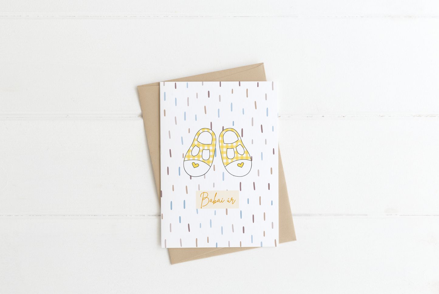 Babaí Úr - New Baby Greeting Card