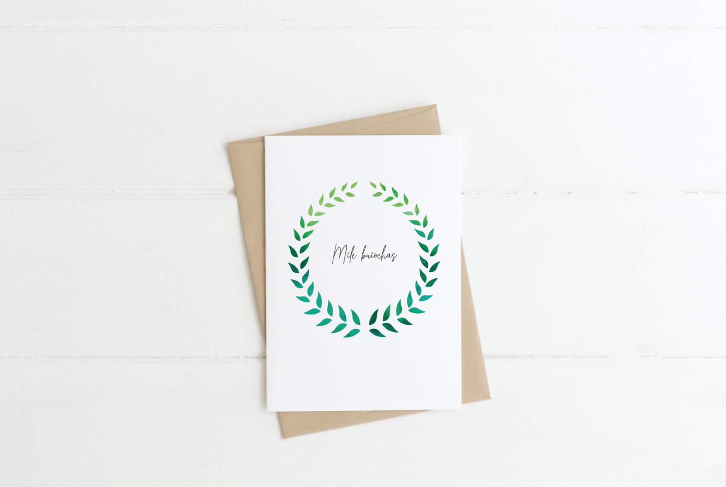 Míle Buíochas - Thank You Greeting Card