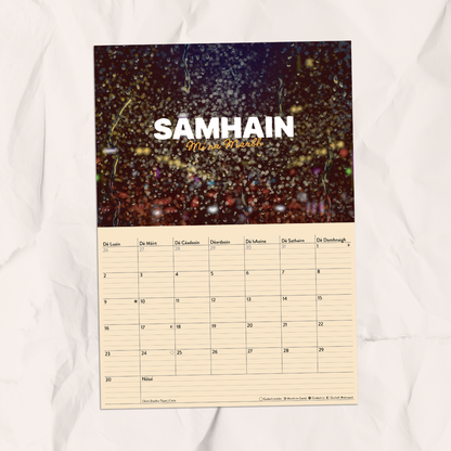 Féilire 2026 - Art Calendar as Gaeilge