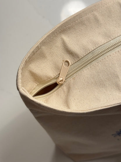 Tá Gaeilge Agat | Large Heavyweight Cotton Tote with Zip