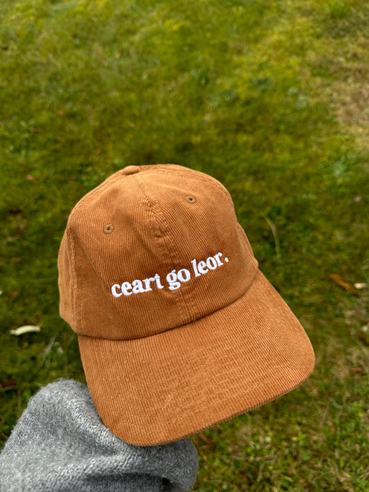 Ceart go Leor | Alright, Okay - Corduroy Dad Cap