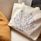 Faoi Bhláth - In Bloom | LARGE Heavyweight Cotton Tote with Zip