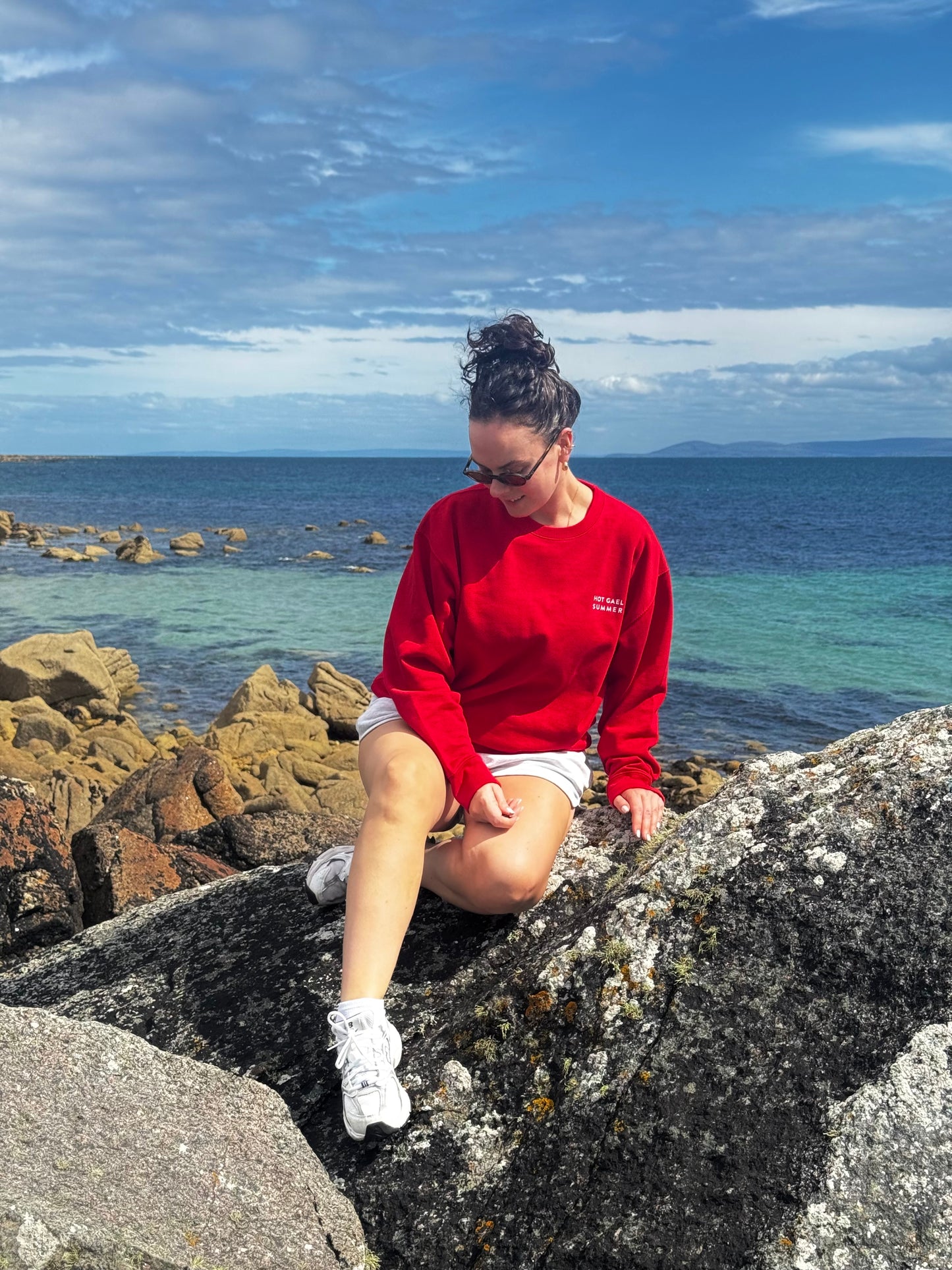 Red Hot Gael Summer Unisex Sweatshirt
