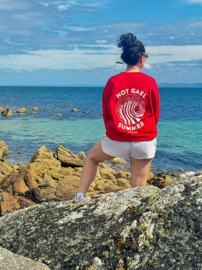 Red Hot Gael Summer Unisex Sweatshirt