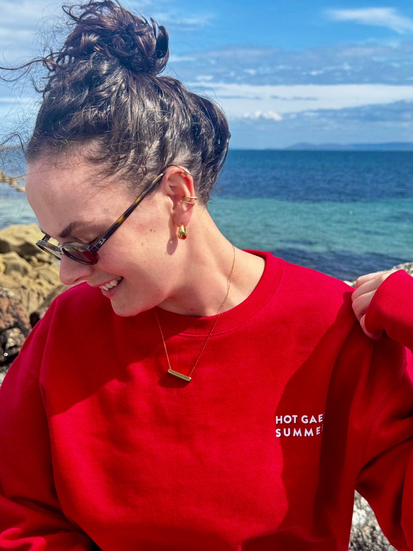 Red Hot Gael Summer Unisex Sweatshirt