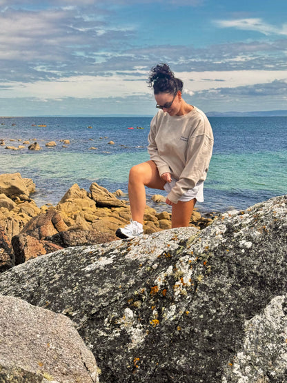 Beige/Blue Hot Gael Summer Unisex Sweatshirt
