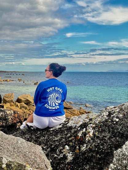 Blue Hot Gael Summer Unisex Sweatshirt