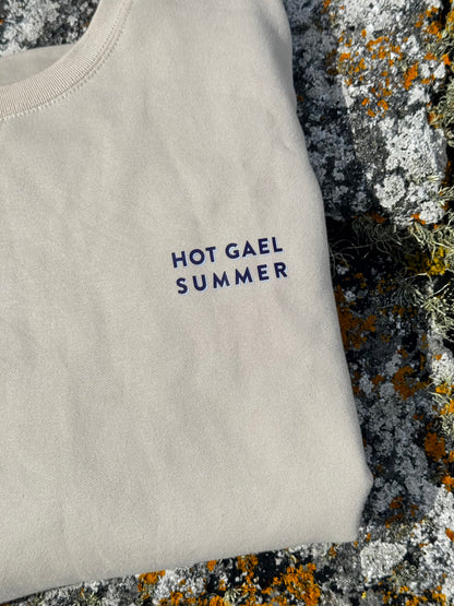 Beige/Blue Hot Gael Summer Unisex Sweatshirt