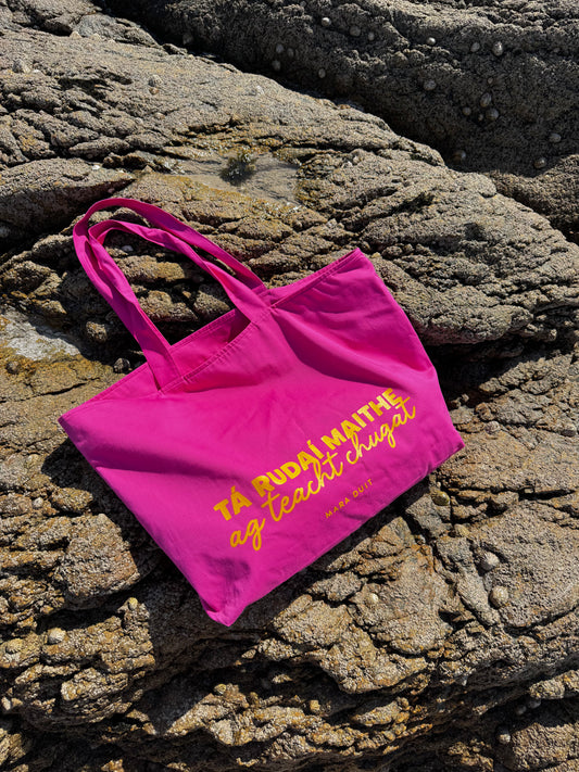 Rudaí Maithe | Good Things - Large Lightweight Cotton Tote with Zip