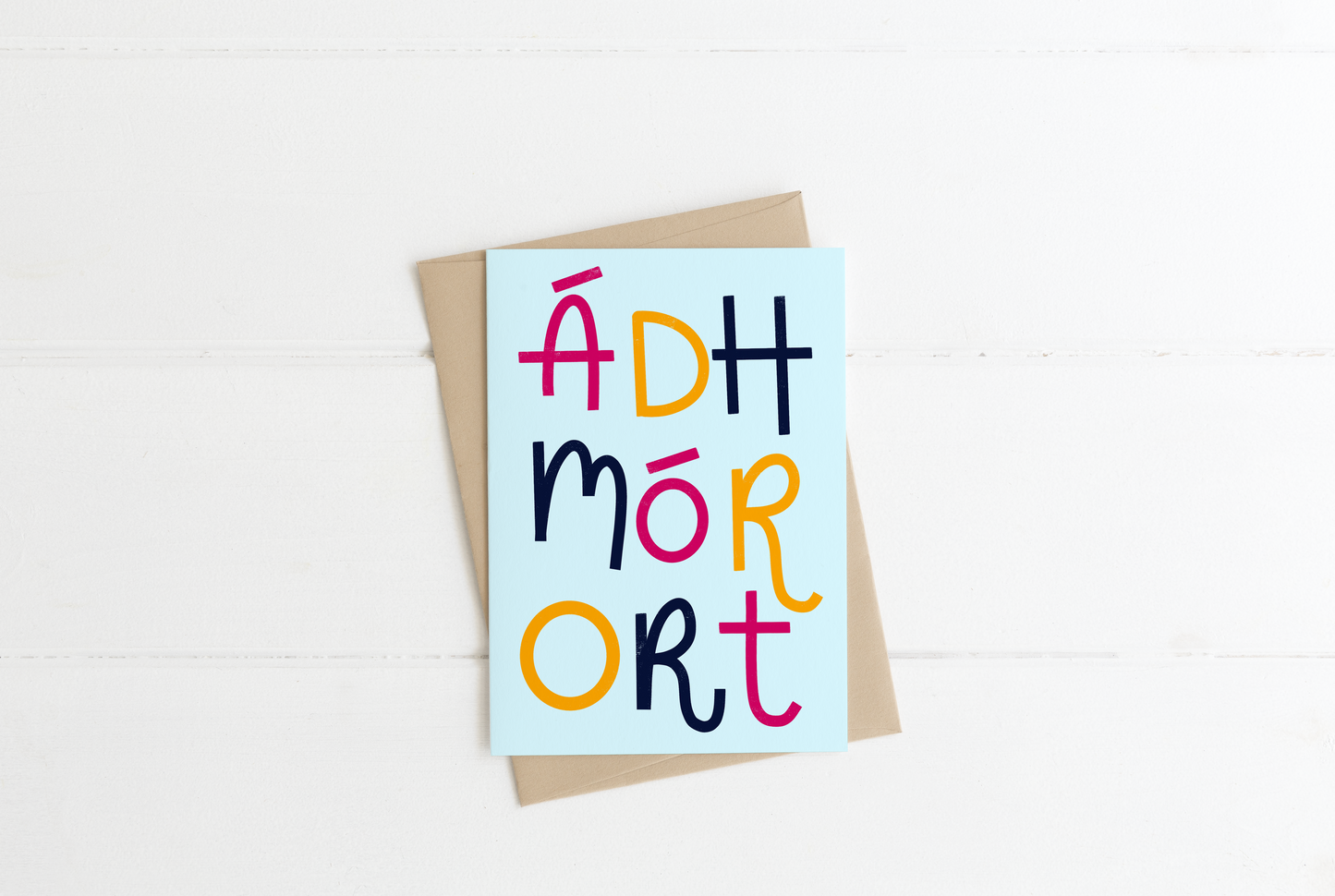 Ádh Mór Ort - Good Luck Greeting Card