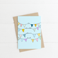 Breithlá (Bratacha) - Happy Birthday (Bunting) Greeting Card