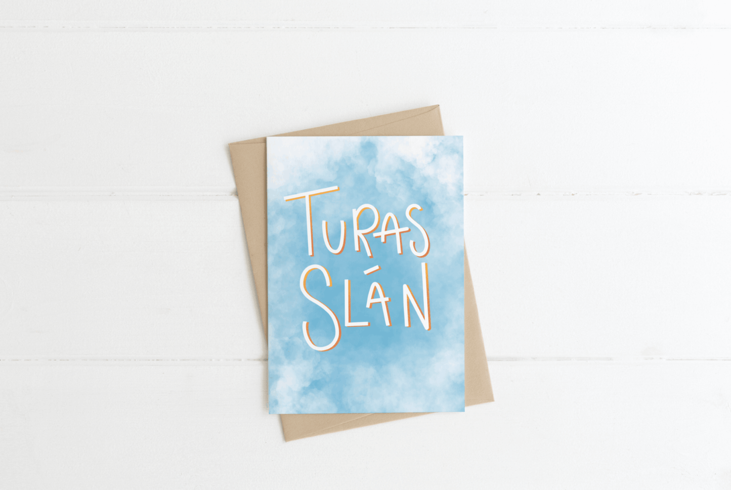 Turas Slán - Safe Journey Greeting Card
