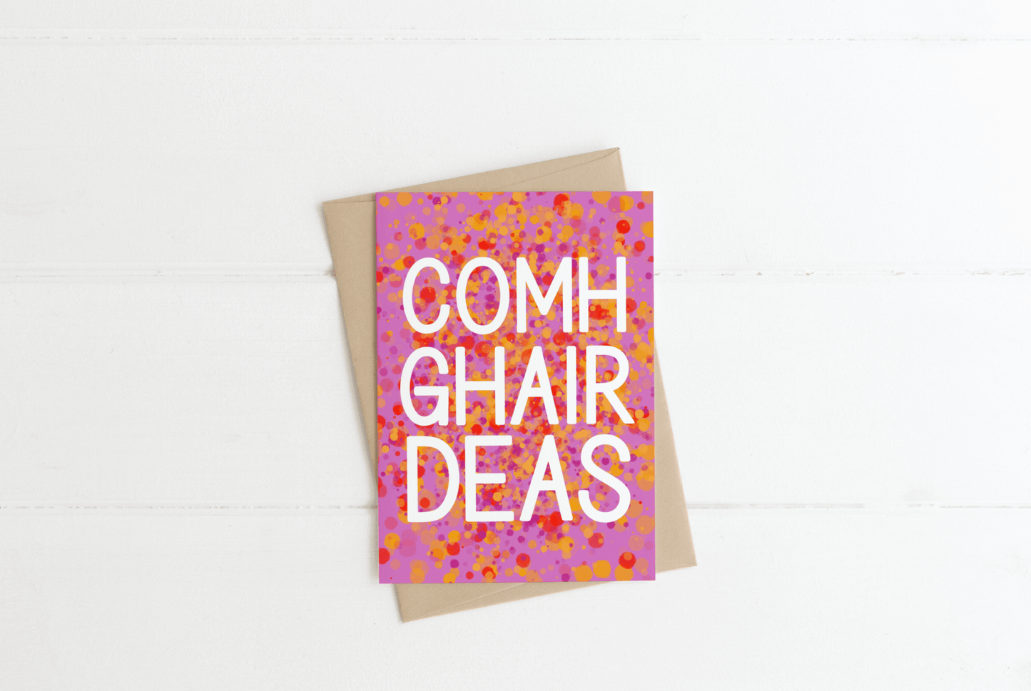 Comhghairdeas - Congratulations Greeting Card
