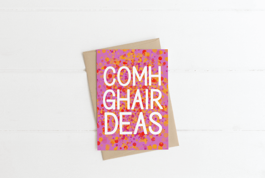Comhghairdeas - Congratulations Greeting Card