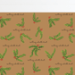 Christmas wrapping paper as Gaeilge - Irish christmas wrapping - beannachtaí na Nollag - Nollaig shona Mara Duit
